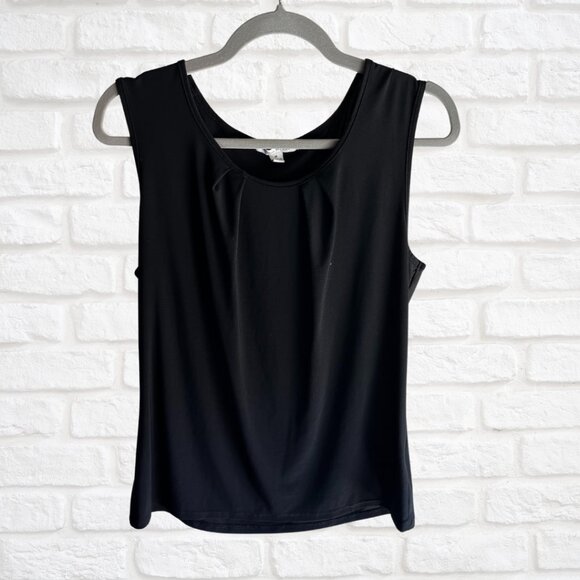 Studio Works - Black Shell Tank Top - Size Medium - Picture 1 of 3